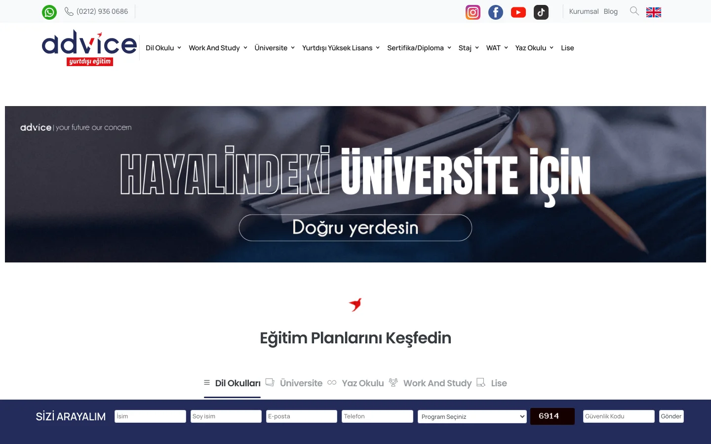 Advice Yurtdışı Eğitim